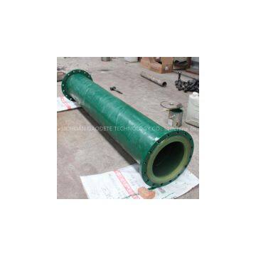 Lined polyurethane dual anti pipe