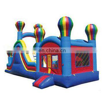 CE Commercial Inflatable combo with bounce and slide