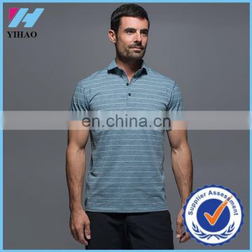 Trade Assurance 2015 Yihao Mens Sports Custom Casual Blank Clothing Golf Polo Tee shirt