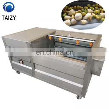 stainless steel potato cleaning machine equipment fashioned potato peeling machine electric vegetable washing machine