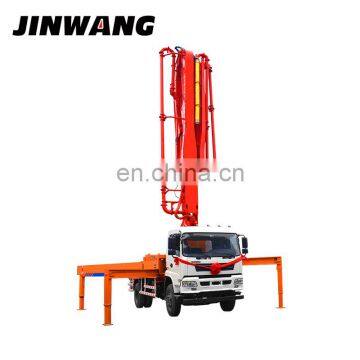 Intelligent operation truck mounted concrete boom pump for rural construction
