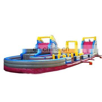 Mobile airship circle inflatable boom camp construction big obstacle course for Kids