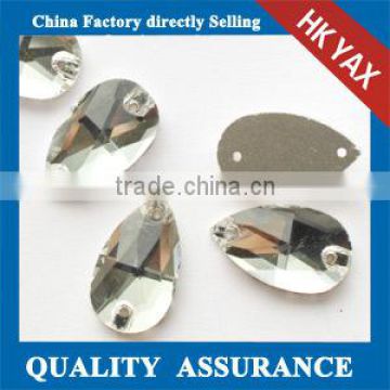 1201C China manufacturer sew on mirrors stone, bling sew on stone mirrors, wholesale mirros sew on stone