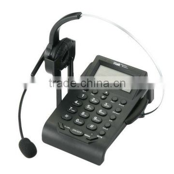 CID headset telephone dial pad