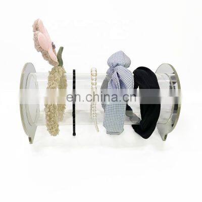 New Arrival Acrylic Clear Headband Display Holder Headband Organizer