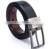 100%genuine leather double-side stitched belt for men fashion dress belt reversible buckle wholesale retail OEM ODM