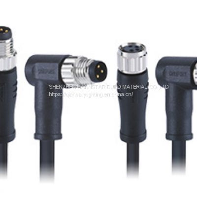 M8 Cable Connectors and M8 Sensor Cable & Connectors