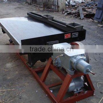 ISO verified placer gold vibrating table equipment