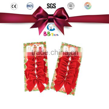 2016 wholesale small Red Christmas ornament decoration bow