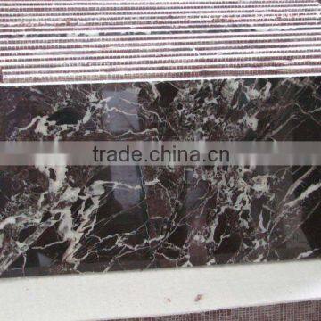ziluo red marble design, marble skirting tile