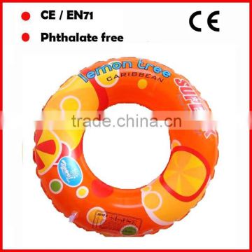 Hot sale plastic inflatable ring,custom cheap rings,inflatable donut swim ring for promotion