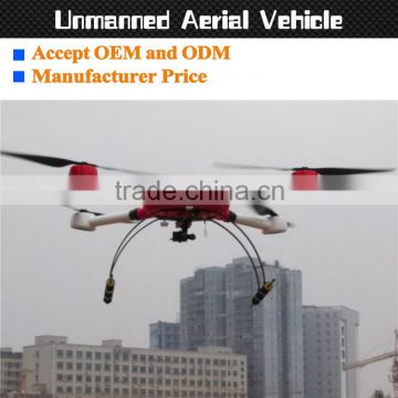 Custom made carbon fiber UAV frame for unmanned plane