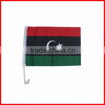 30*45cm Libya car flag,country flag