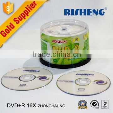 RISENG 4.7GB 8x blank dvd sale/8X blank disks dvd r/ 8X a grade blank dvd princo