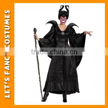 PGWC2827 Women's Black Deluxe Maleficent Costume Halloween Costume