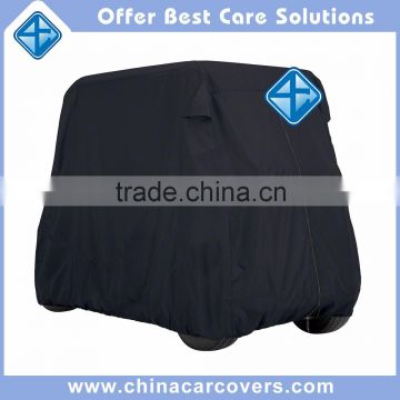 OEM material and size grey 2 passengers golf cart cover