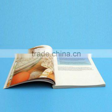 Luxury CMYK full color attractive art paper cookbook printing