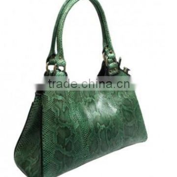 Python leather handbag SPH-007