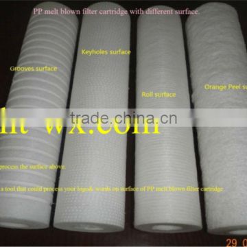 Low electric consumption PP spun filter cartridge machinefrom Shirly in China