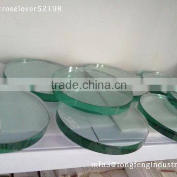 Round glass customized as per your request