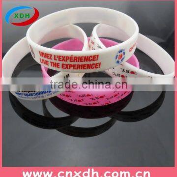 New high quality cheap cool silicone wristband