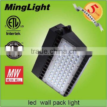 Outdoor Samsung chips&Meanwell driver wall mounted 150w led wall pack light with 5 years warranty