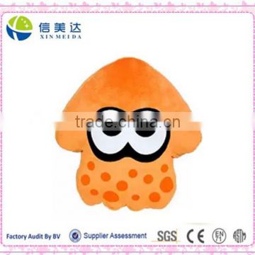 Plush Orange Splatoon Squid Cushion