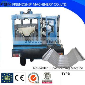 GI Steel Arch Roof Roll Forming Machine 0.8 - 1.5mm Thickness, Large Span Roof Panel