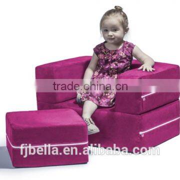 3 in 1 with Ottoman & Mattress & Table Convertible Kids Flip Chair