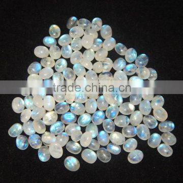 Rainbow Moonstone oval Cellibrated Cabochon