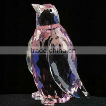 Wholesale Price Crystal Penguin Figurine For 2013 New Year Gifts