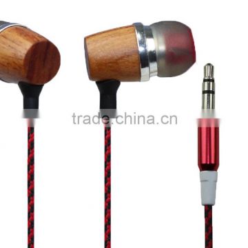 new model wood earphone with best price from china