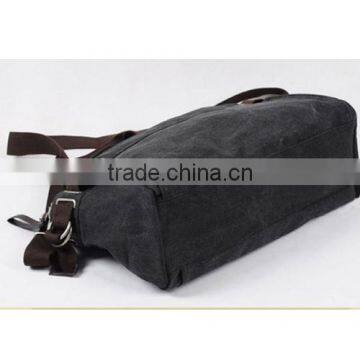 2014 cheap canvas hot stylish customize mens leather messenger bag laptop bag for sale