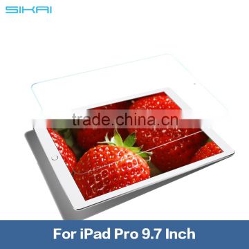 New Arrival Ultra Thin 2.5D Anti Scratch Tempered Glass Screen Protector For iPad pro 9.7 Inch Screen Film