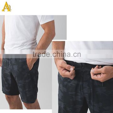 Customized colorful printed Mens gym shorts