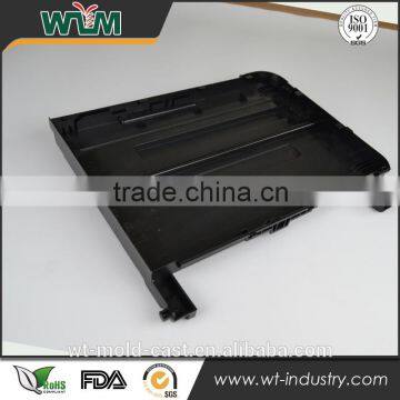 Customized household Black ABS PC Plastic mold Injection Molding Part for Printer Main Panel