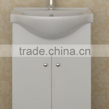 best sales small size MDF white board bathroom furniture vanities