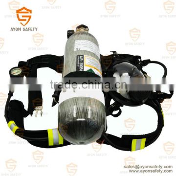 Civil defence Self contained breathing apparatus(SCBA) Carbon fiber 3L/27MINS Breathing Apparatus-Ayonsafety