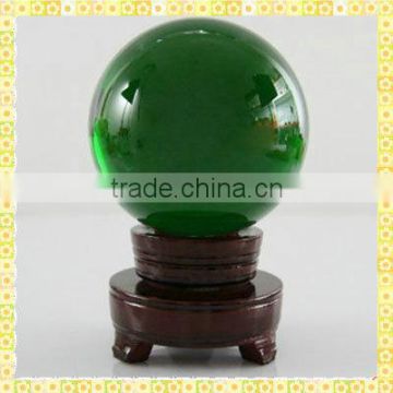 Delicate Green Solid Crystal Ball For Home Decoration