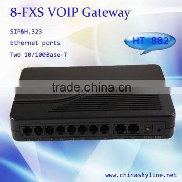 8 Port fox FXS Gateway/VOIP Gateway usb fxo fxs