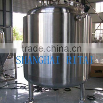 (ASME/PED 97/23/EC Certificate) sanitary stainless steel mixing tank