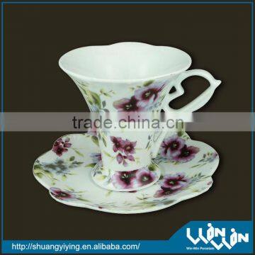 porcelain cup and saucer wwc13021