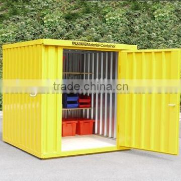 cheap prefab steel site container storage,garage container storage fireproof