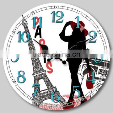 12 inches MDF wall clock