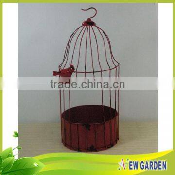 Novelty Birdcage Planter Pot,Special Design Multi-functional Sky Planter