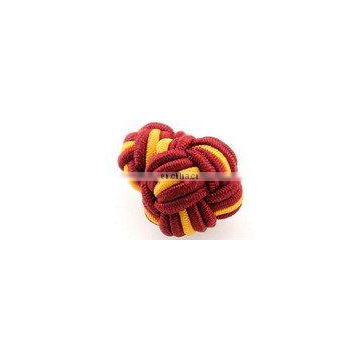 silk knot cufflinks