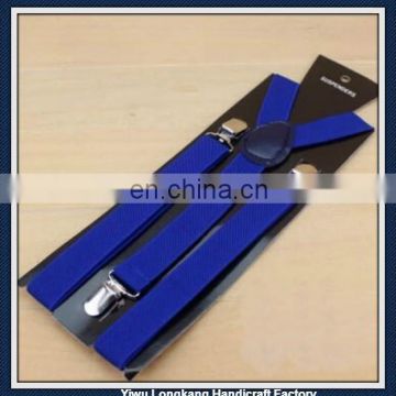 Yiwu fashion wholesale Y back suspenders, Jacquard printing suspenders, custom suspenders