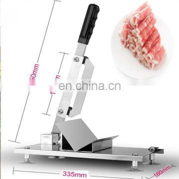 The best Popular Mini beef mutton rolls machine/Meat cutting machine
