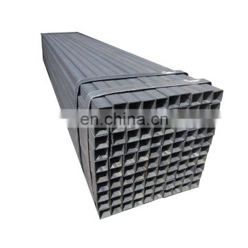 iron ms square tube gate black steel pipe for table