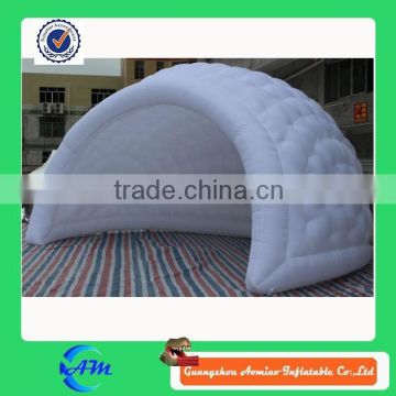 inflatable luna tent inflatable igloo tent with LED lights in it